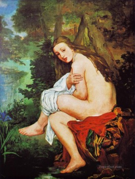 Ninfa sorprendida Eduard Manet Desnudo impresionista Pinturas al óleo